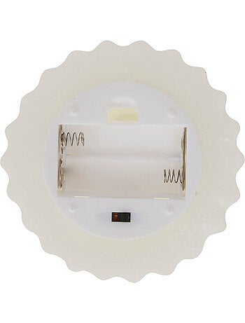 Bougie LED forme sapin H13 cm