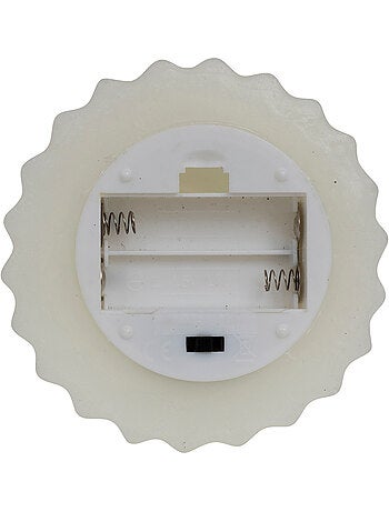 Bougie LED forme sapin H13 cm