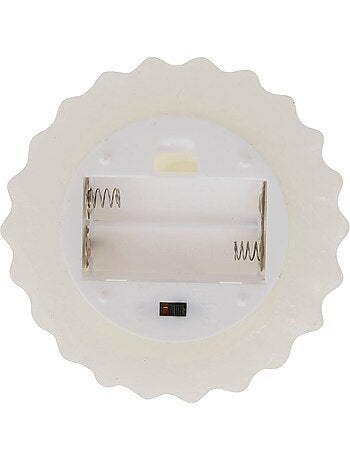 Bougie led forme sapin h13 cm