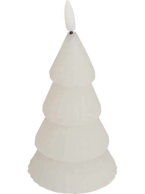 Bougie LED forme sapin H13 cm - Kiabi