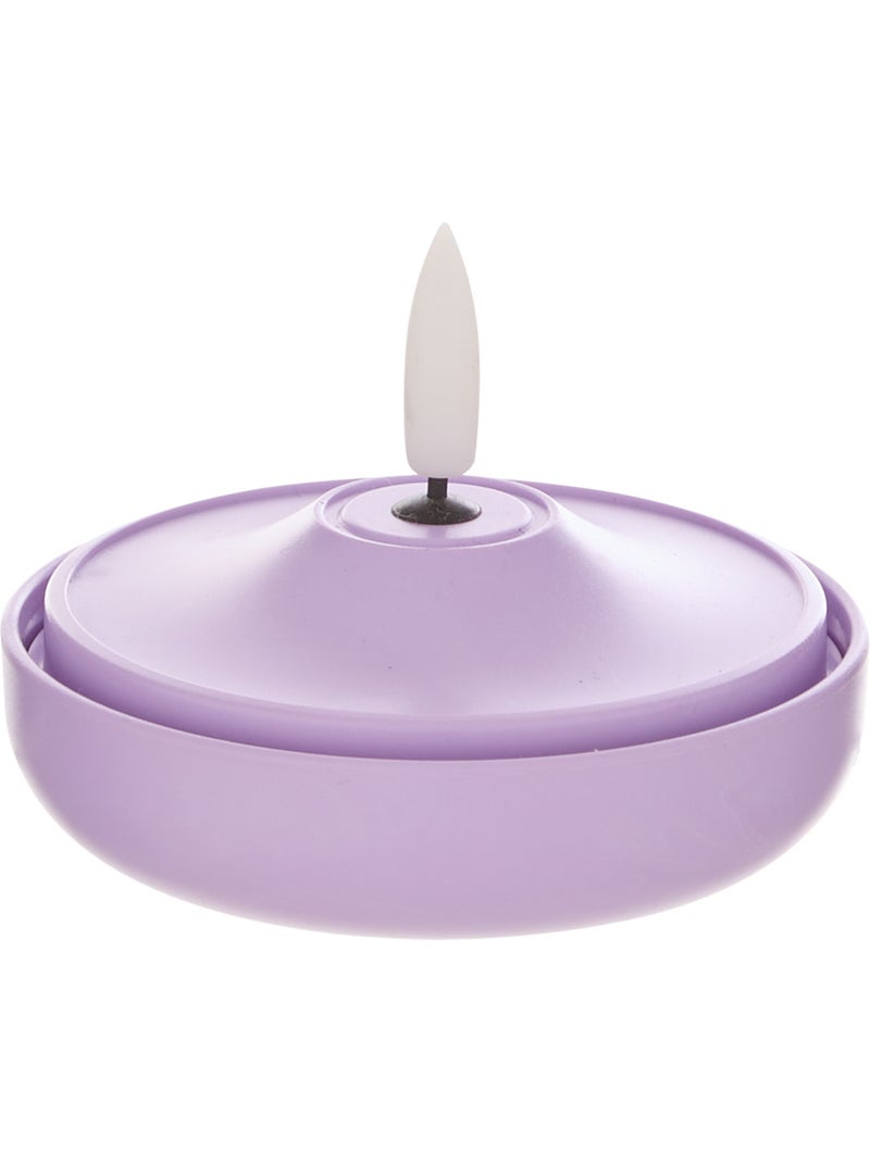 Bougie LED globe POOL Orange - Kiabi
