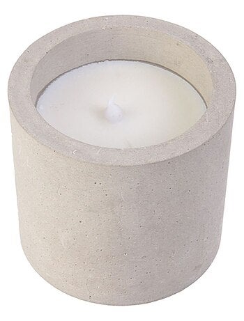 Bougie LED ronde design ciment Factory PM