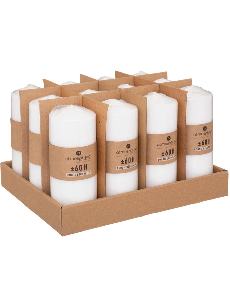 Bougie many Blanc - Kiabi