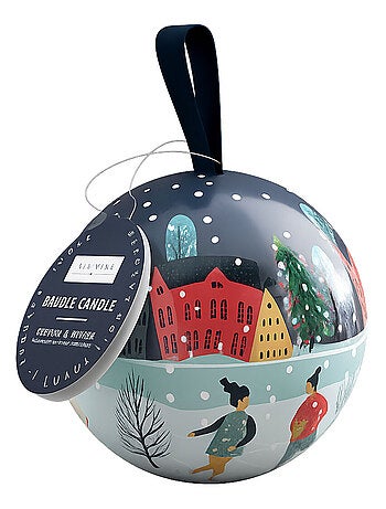 Bougie nomade boule de Noël boules enchantées