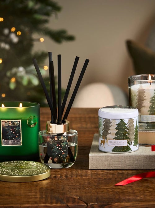 Bougie nomade en boîte métal baies dhiver - Kiabi