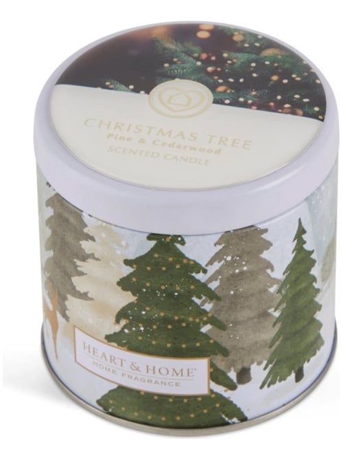 Bougie nomade en boîte métal baies dhiver - Kiabi