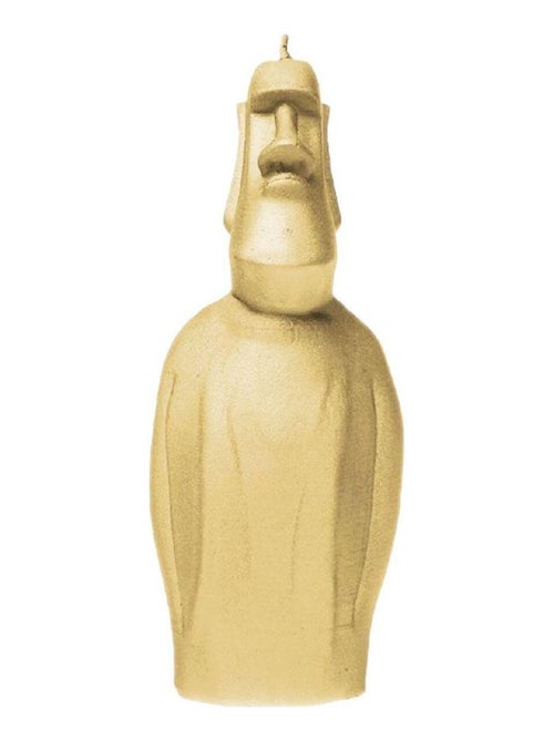 Bougie Or Statue Île de Pâques - Kiabi