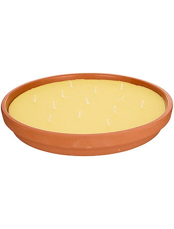 Bougie parfumée 1194g citronnelle pot en terre cuite TERRY