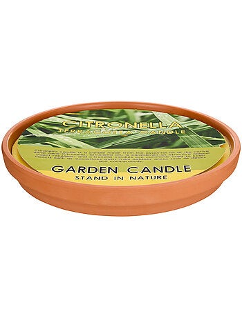 Bougie parfumée 1194g citronnelle pot en terre cuite TERRY