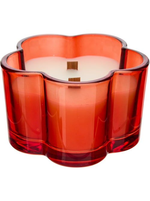 Bougie parfumée 2 mèches fleur pot en verre CHA CHA POP - Kiabi Bougie parfumée 2 mèches fleur pot en verre CHA CHA POP - Kiabi