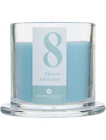 Bougie parfumée 238g sous cloche verre NUMIA