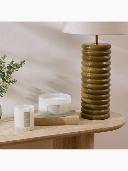 Bougie parfumée 3 mèches pot en verre ALBIE - Kiabi