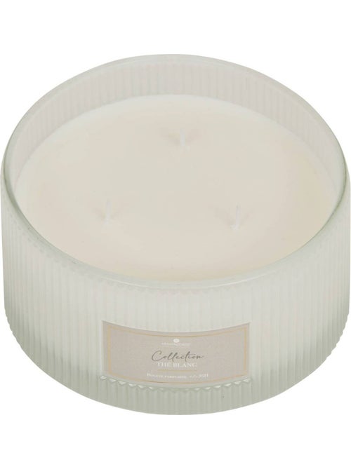 Bougie parfumée 3 mèches pot en verre ALBIE - Kiabi