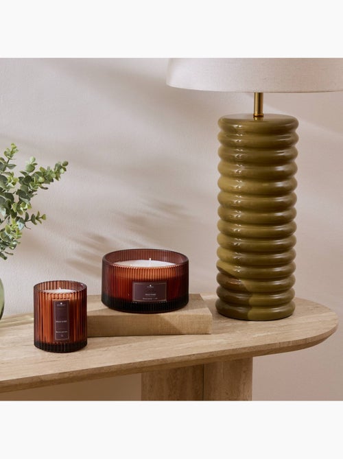 Bougie parfumée 3 mèches pot en verre ALBIE - Kiabi