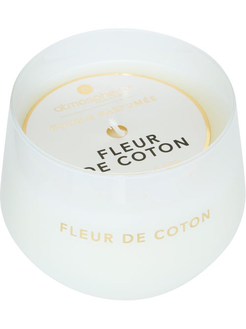 Bougie parfumée 300g pot en verre coloré GLOWY - Kiabi