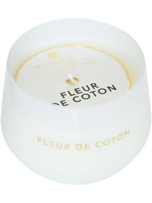 Bougie parfumée 300g pot en verre coloré GLOWY - Kiabi