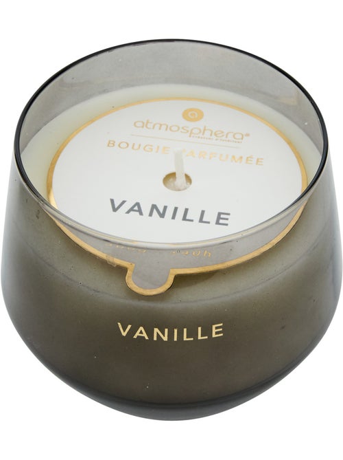 Bougie parfumée 300g pot en verre coloré GLOWY - Kiabi