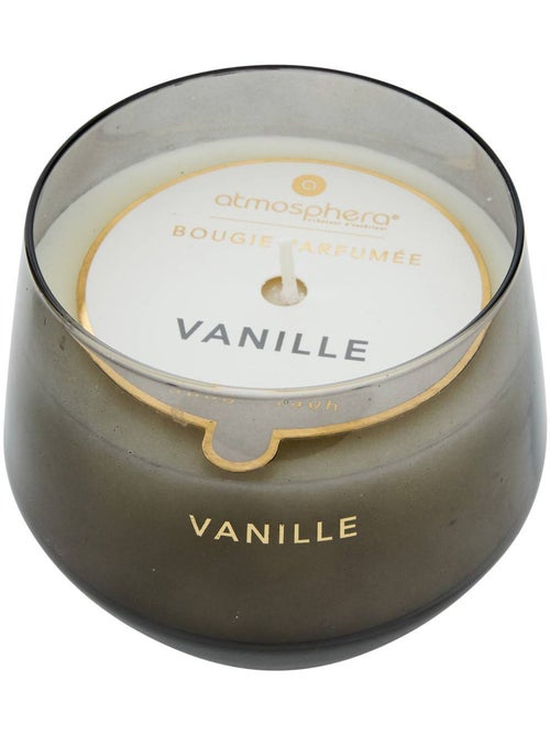 Bougie parfumée 300g pot en verre coloré GLOWY - Kiabi