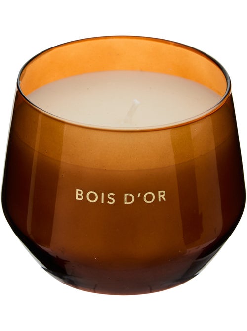 Bougie parfumée 300g pot en verre coloré GLOWY - Kiabi