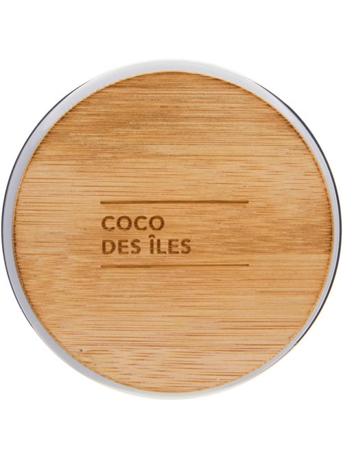 Bougie parfumée 435g pot en verre à couvercle bambou VIKY - Kiabi Bougie parfumée 435g pot en verre à couvercle bambou VIKY - Kiabi