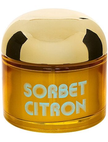 Bougie parfumée 50g pot en verre coloré SORBET