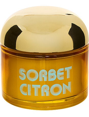 Bougie parfumée 50g pot en verre coloré SORBET