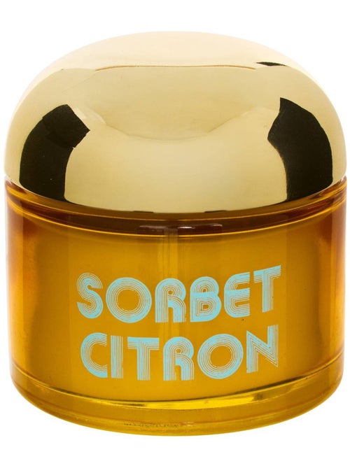 Bougie parfumée 50g pot en verre coloré SORBET - Kiabi