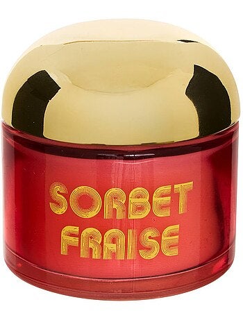 Bougie parfumée 50g pot en verre coloré SORBET