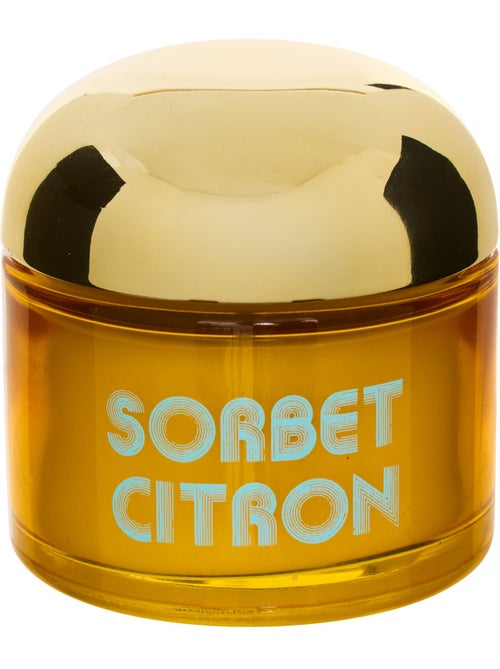 Bougie parfumée 50g pot en verre coloré SORBET - Kiabi