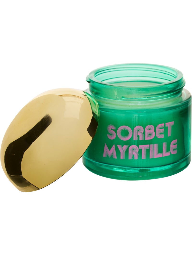 Bougie parfumée 50g pot en verre coloré SORBET Vert - Kiabi