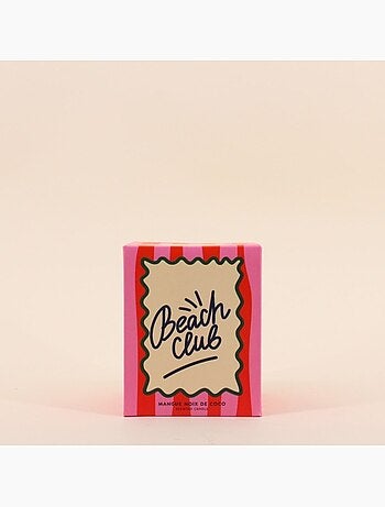 Bougie parfumée 510g "Beach club", boite cadeau