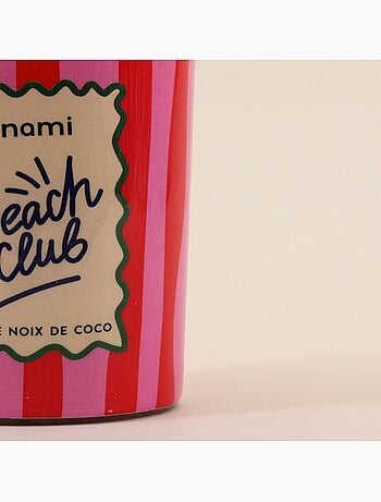 Bougie parfumée 510g "Beach club", boite cadeau
