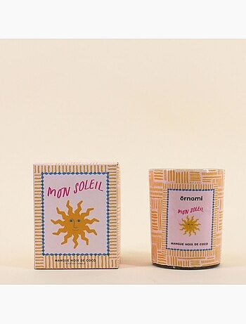 Bougie parfumée 510g "Mon soleil", boite cadeau