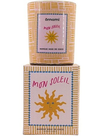 Bougie parfumée 510g "Mon soleil", boite cadeau