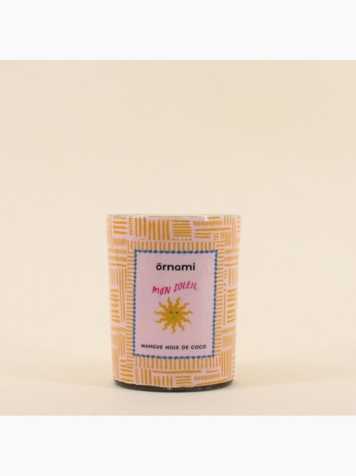Bougie parfumée 510g "Mon soleil", boite cadeau - Kiabi