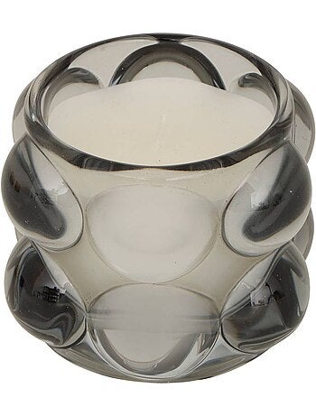 Bougie parfumée 80g pot en verre bombé SKY