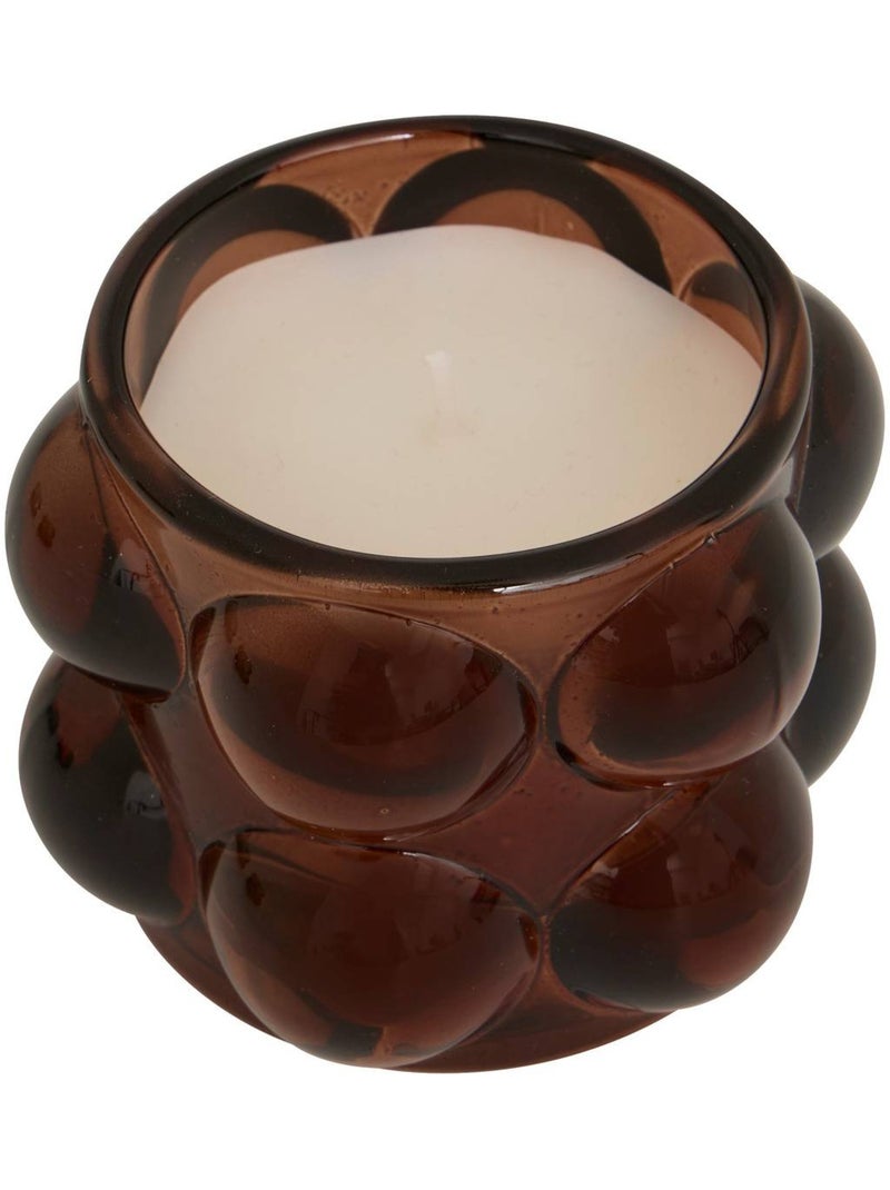 Bougie parfumée 80g pot en verre bombé SKY Beige - Kiabi