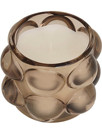 Bougie parfumée 80g pot en verre bombé SKY