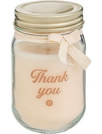 Bougie parfumée pot en verre AGLAE