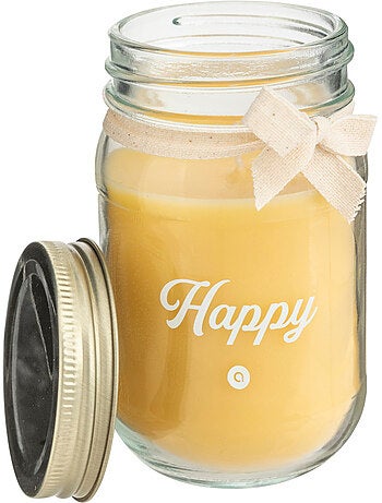 Bougie parfumée pot en verre AGLAE
