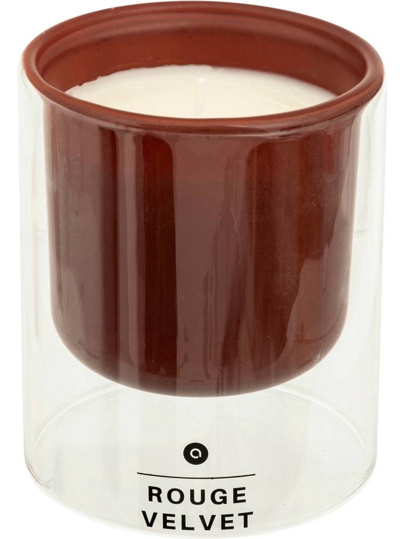 Bougie parfumée au monoï ilan Rouge foncé - Kiabi