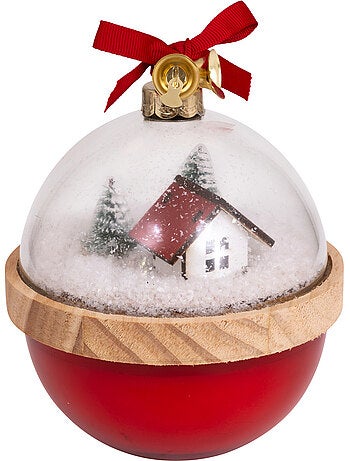 Bougie parfumée boule à neige 130g