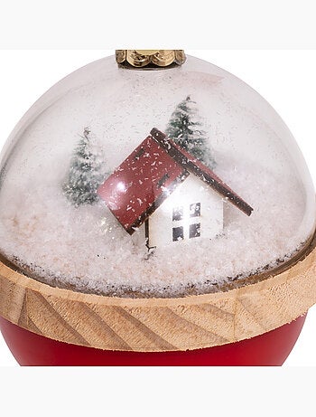Bougie parfumée boule à neige 130g