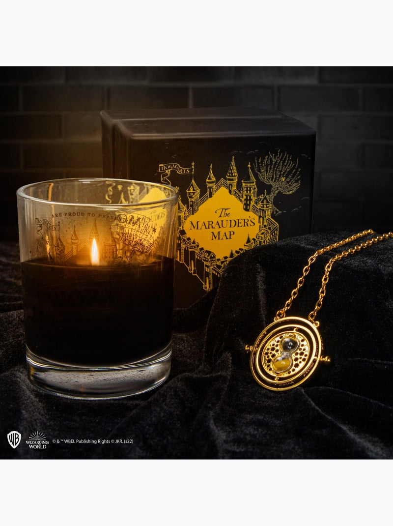 Bougie Parfumée Carte du Maraudeur avec Retourneur de Temps - Harry Potter Noir - Kiabi