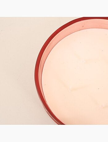 Bougie parfumée cire de soja 4 mèches "bouquet de printemps" 380g