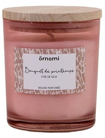 Bougie parfumée cire de soja "bouquet de printemps" 280g