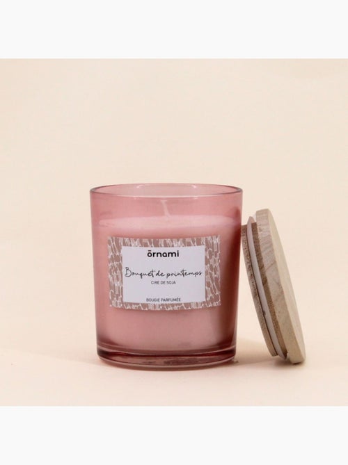 Bougie parfumée cire de soja "bouquet de printemps" 280g - Kiabi