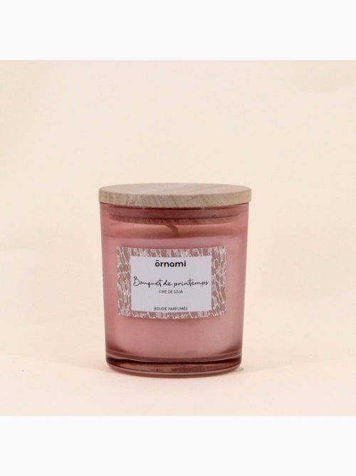 Bougie parfumée cire de soja "bouquet de printemps" 280g - Kiabi