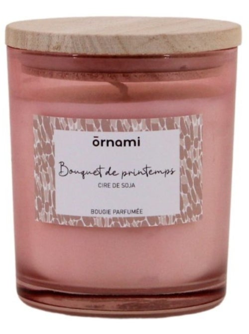 Bougie parfumée cire de soja "bouquet de printemps" 280g - Kiabi