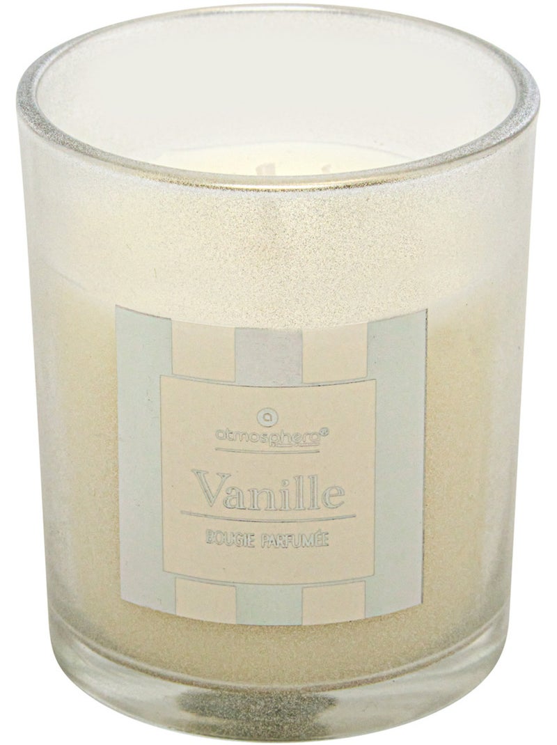 Bougie parfumée cracker 89 gr avec pot en verre RAND Blanc - Kiabi